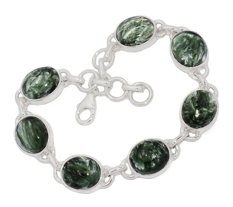 8.3" Seraphinite Bracelets - SRPB125