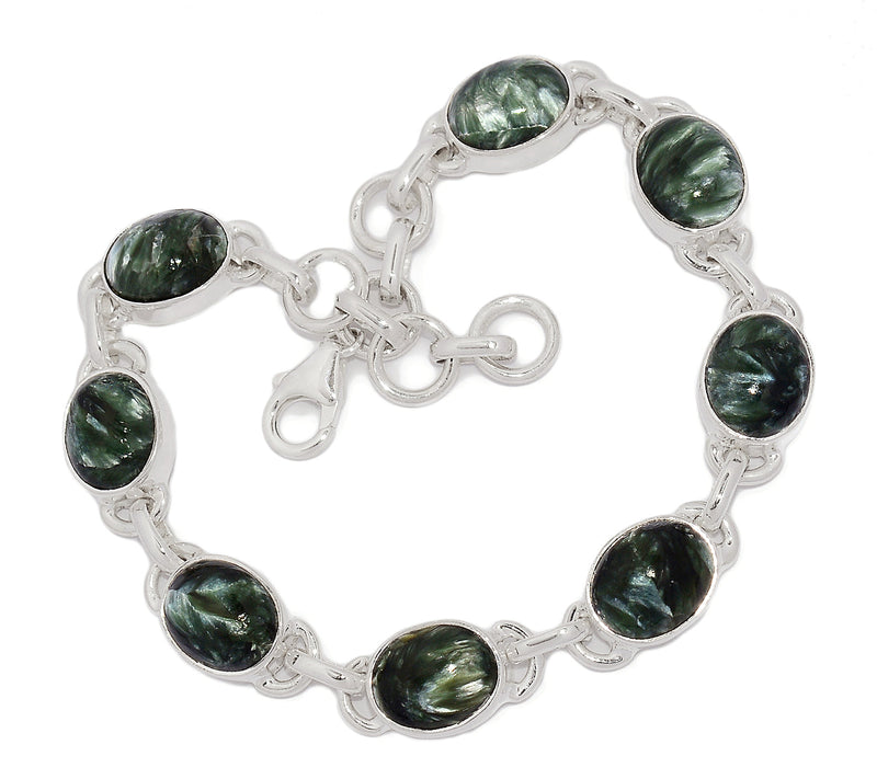 8.5" Seraphinite Bracelets - SRPB130