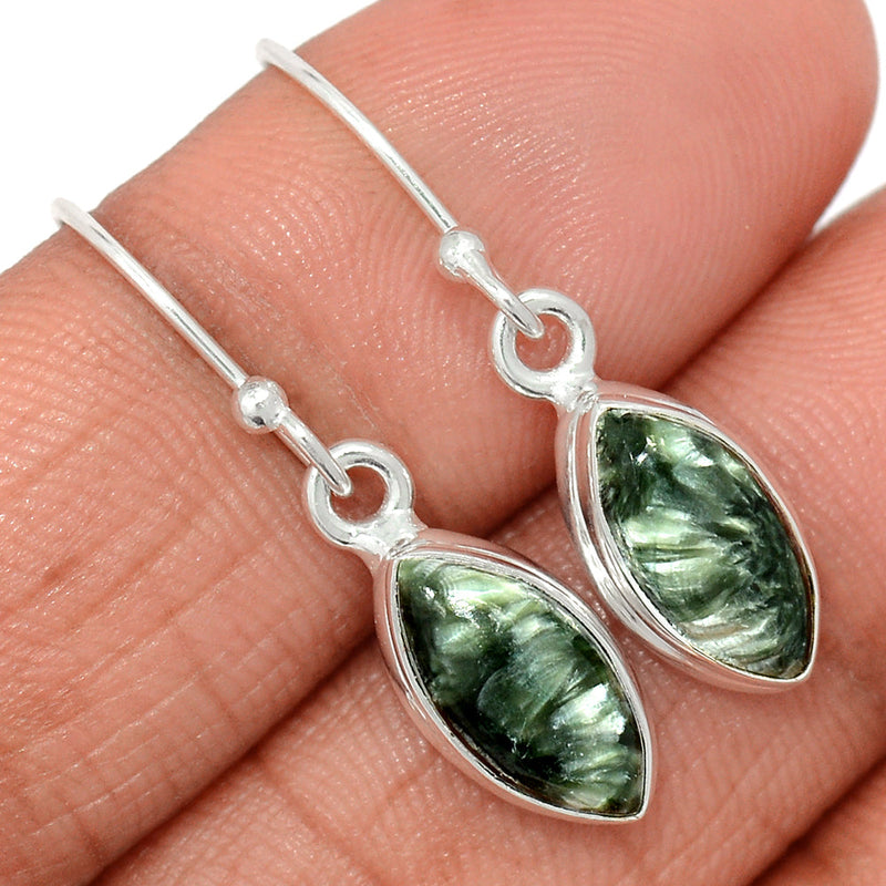 1.2" Seraphinite Earrings - SRPE752