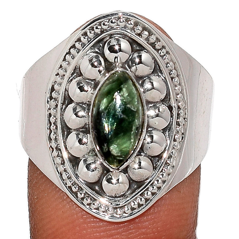 Fine Filigree - Seraphinite Ring - SRPR1433