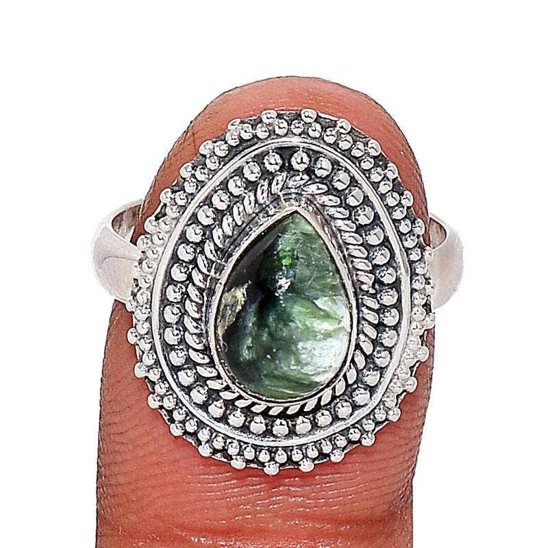 Fine Filigree - Seraphinite Ring - SRPR1451