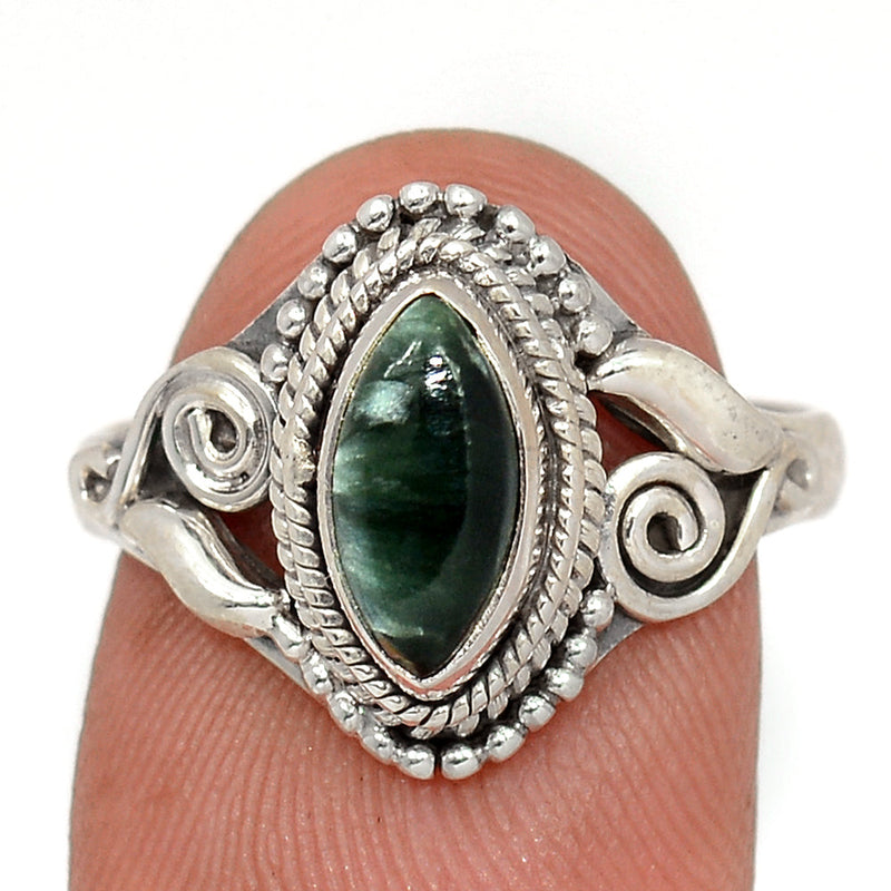 Small Filigree - Seraphinite Ring - SRPR1647