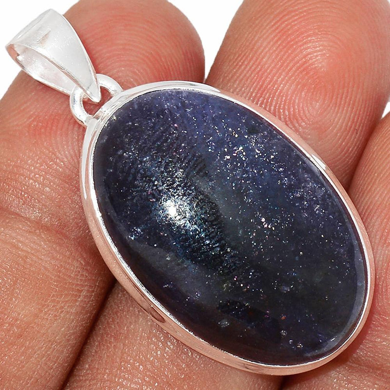 1.5" Sunstone In Iolite Pendants - SSIP416