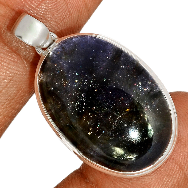 1.5" Sunstone In Iolite Pendants - SSIP485