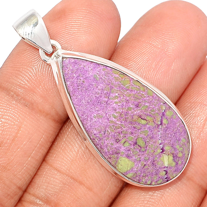 1.8" Stichtite With Serpentine Pendants - SWSP217