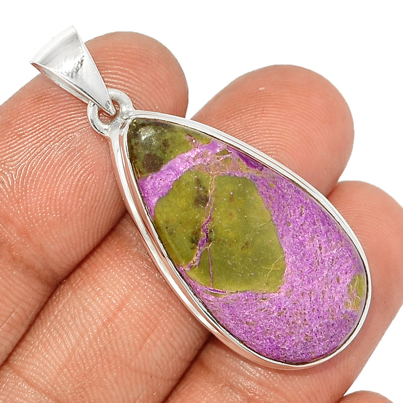 1.7" Stichtite With Serpentine Pendants - SWSP230