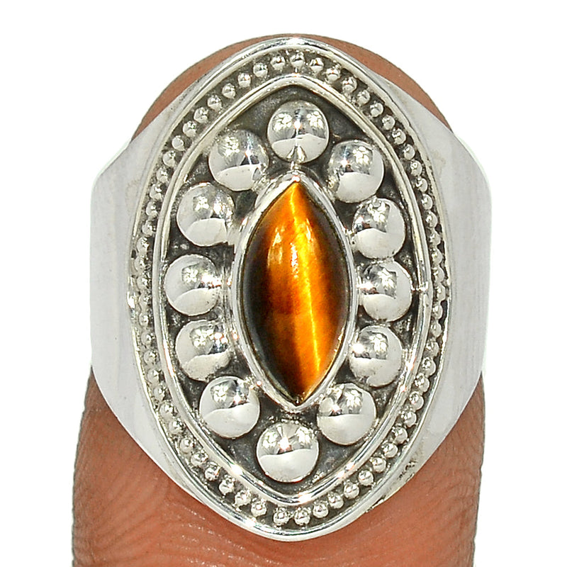 Fine Filigree - Tiger Eye Ring - TEYR1019