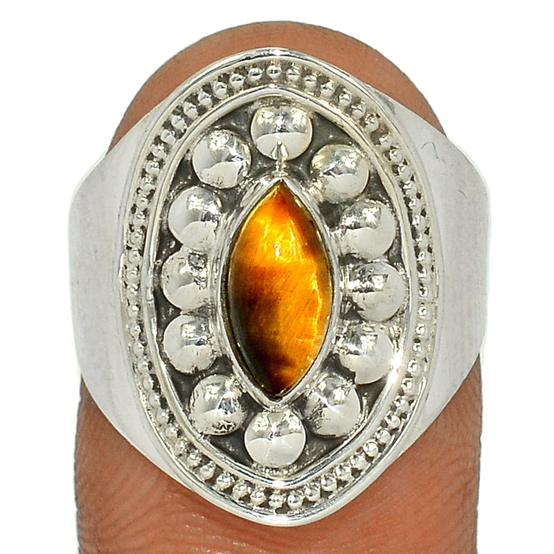 Fine Filigree - Tiger Eye Ring - TEYR1020