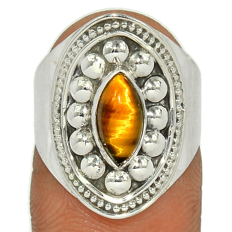 Fine Filigree - Tiger Eye Ring - TEYR1021