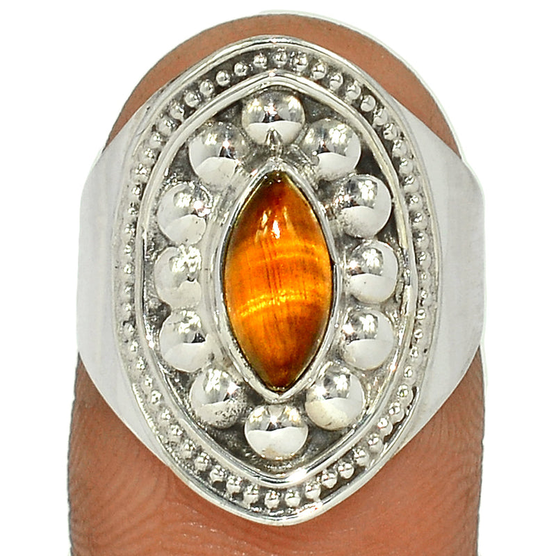 Fine Filigree - Tiger Eye Ring - TEYR1022