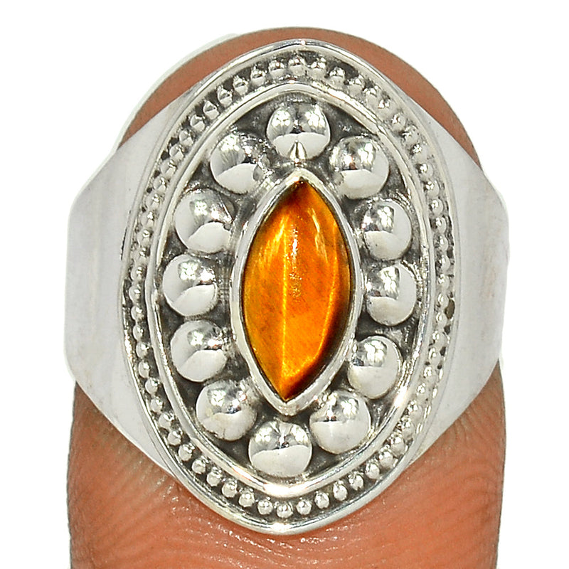 Fine Filigree - Tiger Eye Ring - TEYR1028