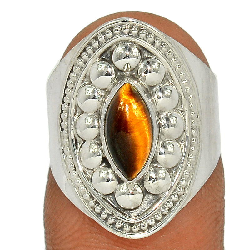 Fine Filigree - Tiger Eye Ring - TEYR1030