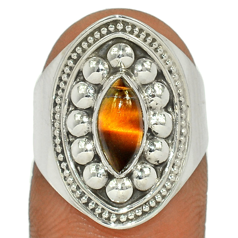 Fine Filigree - Tiger Eye Ring - TEYR1032