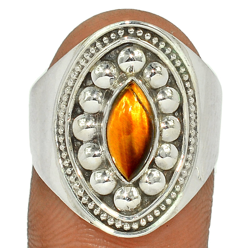 Fine Filigree - Tiger Eye Ring - TEYR1037