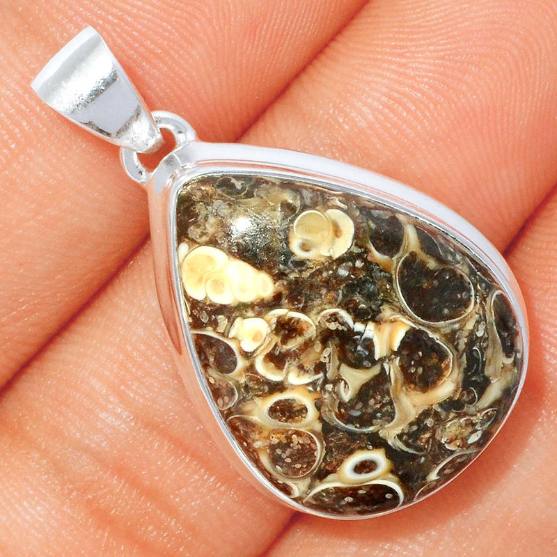 1.3" Turtella Jasper Pendants - TTJP550