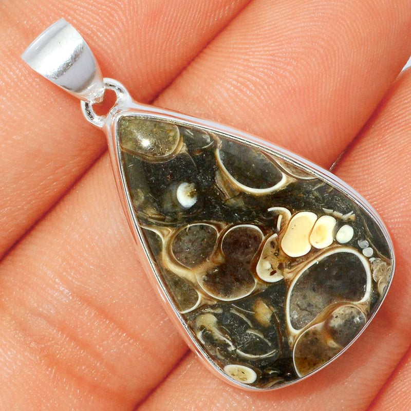 1.5" Turtella Jasper Pendants - TTJP568