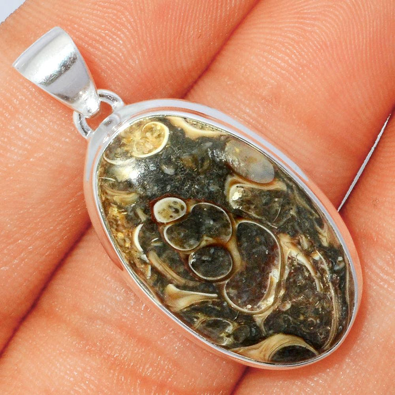 1.5" Turtella Jasper Pendants - TTJP570