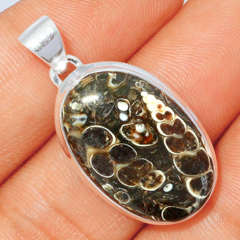 1.3" Turtella Jasper Pendants - TTJP580