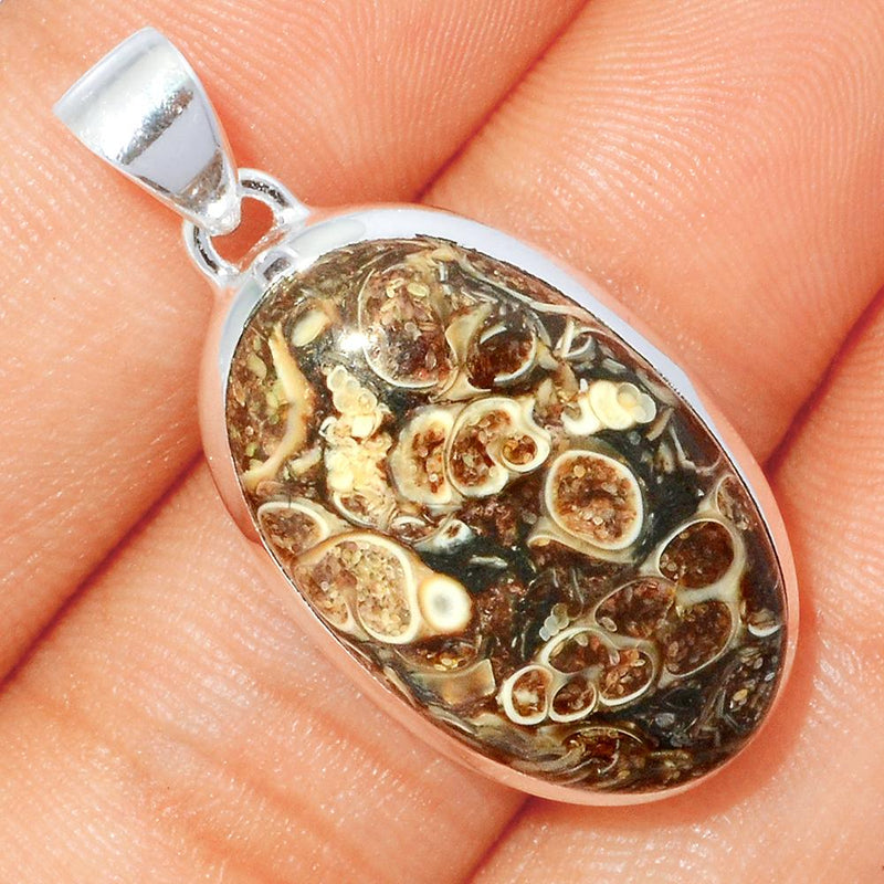 1.3" Turtella Jasper Pendants - TTJP584