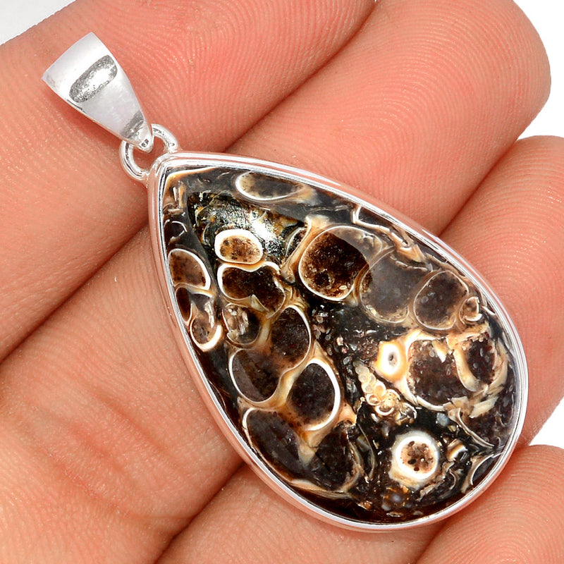 1.8" Turtella Jasper Pendants - TTJP627