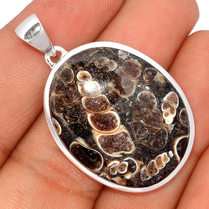 1.7" Turtella Jasper Pendants - TTJP637