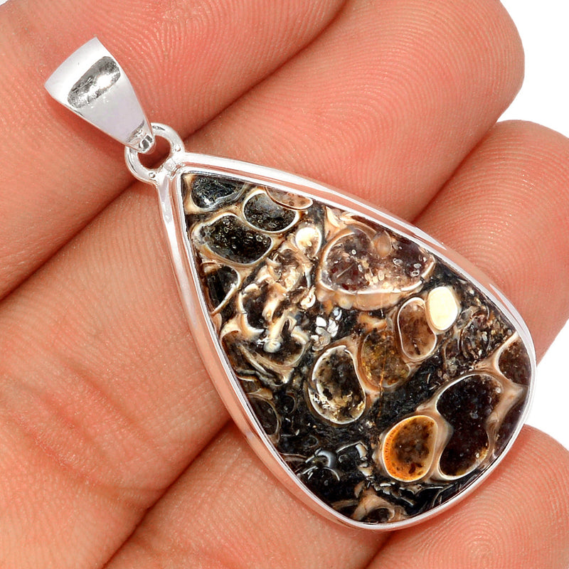 1.8" Turtella Jasper Pendants - TTJP638