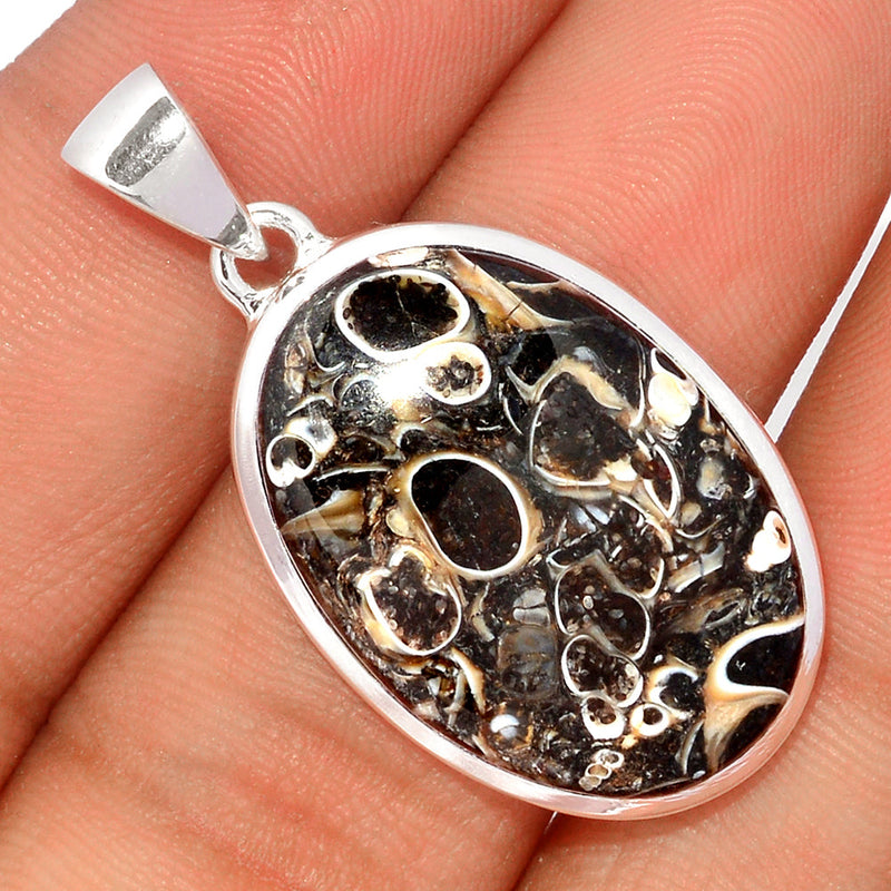 1.6" Turtella Jasper Pendants - TTJP639