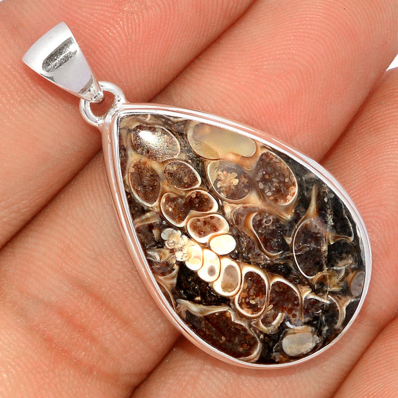 1.7" Turtella Jasper Pendants - TTJP642