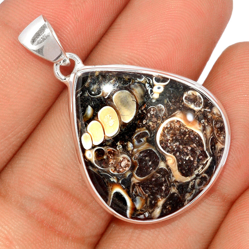 1.6" Turtella Jasper Pendants - TTJP648