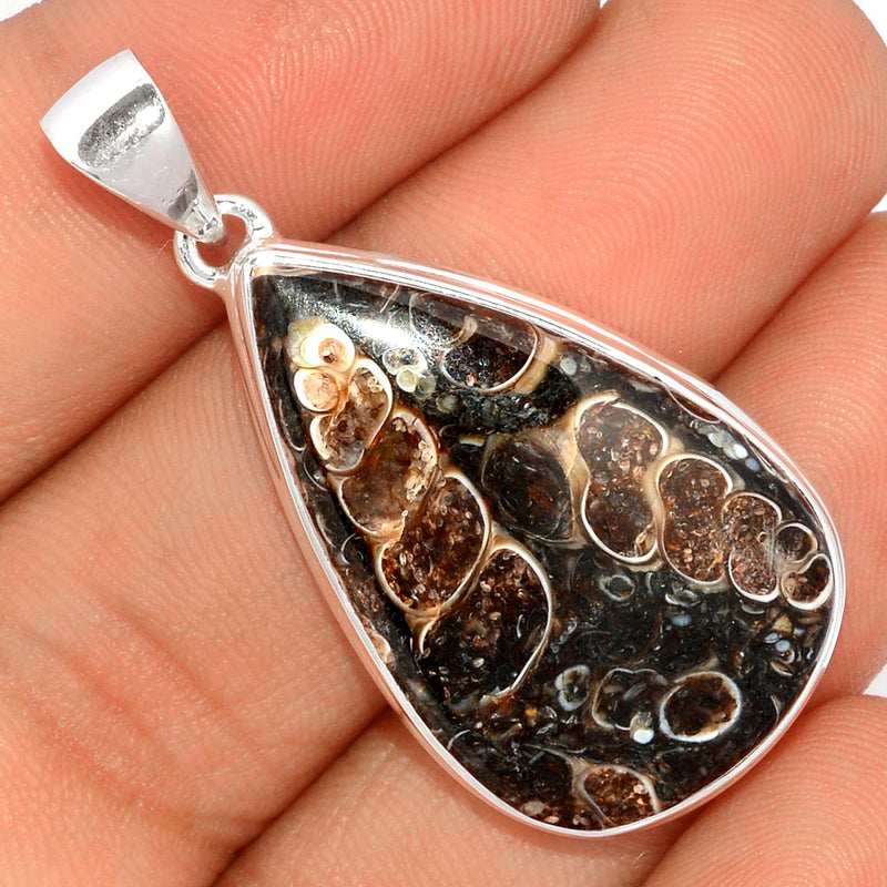 1.7" Turtella Jasper Pendants - TTJP653