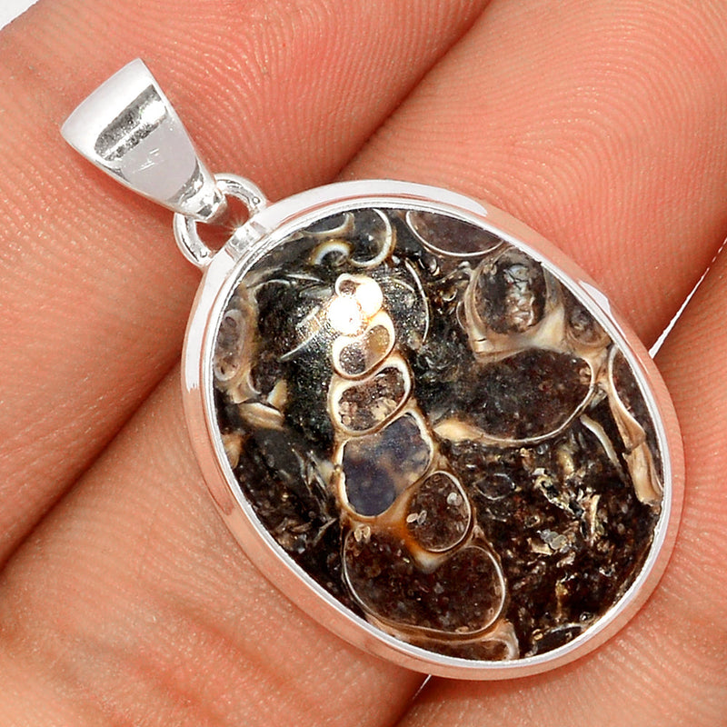 1.5" Turtella Jasper Pendants - TTJP655