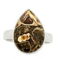 Turtella Jasper Ring-TTJR458