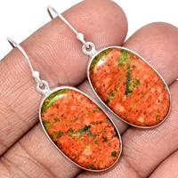 Unakite Earring-UNKE247