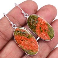 Unakite Earring-UNKE281