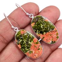 Unakite Earring-UNKE292