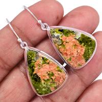 Unakite Earring-UNKE293