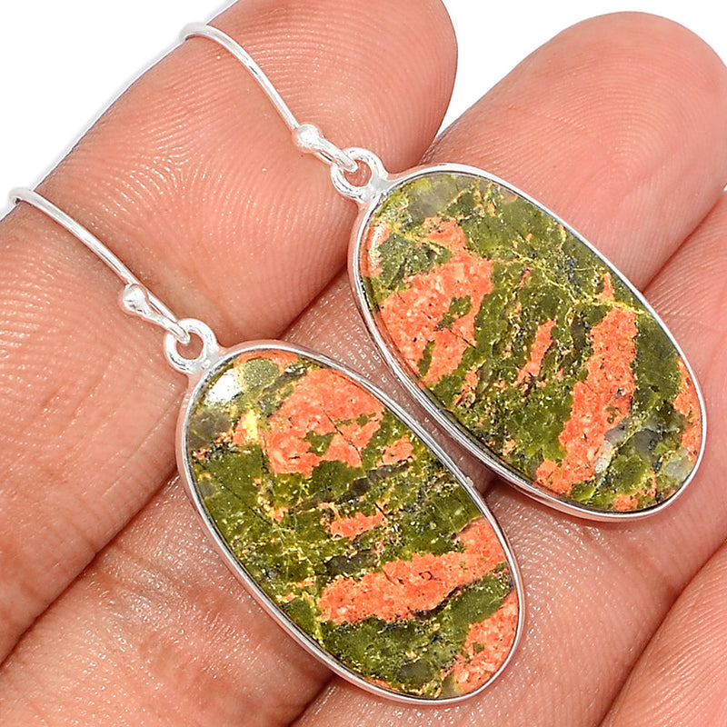 1.8" Unakite Earrings - UNKE657