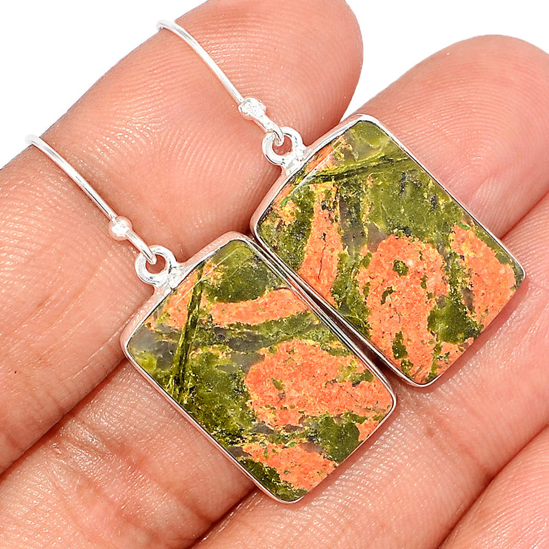 1.6" Unakite Earrings - UNKE673