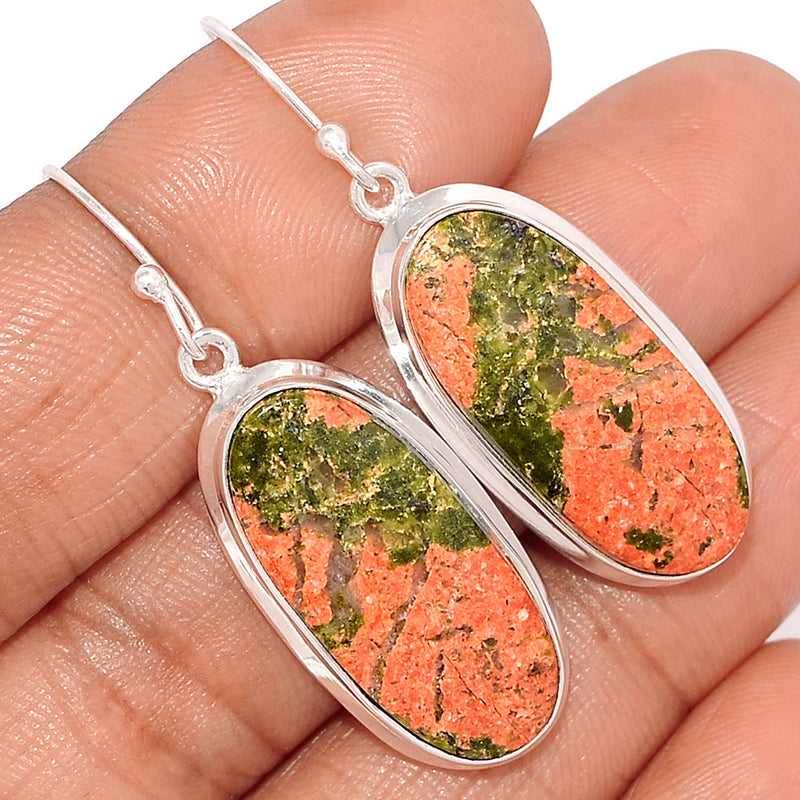 1.8" Unakite Earrings - UNKE713