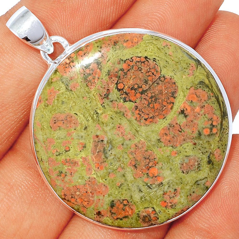 2" Unakite Pendants - UNKP382