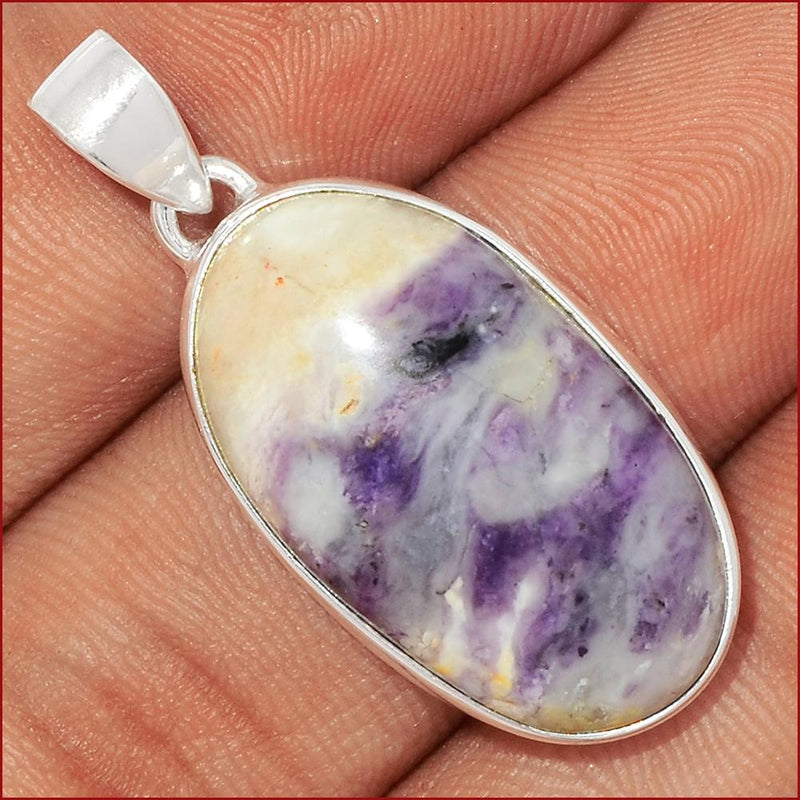 1.5" Violet Flame Opal Pendants - VFOP224