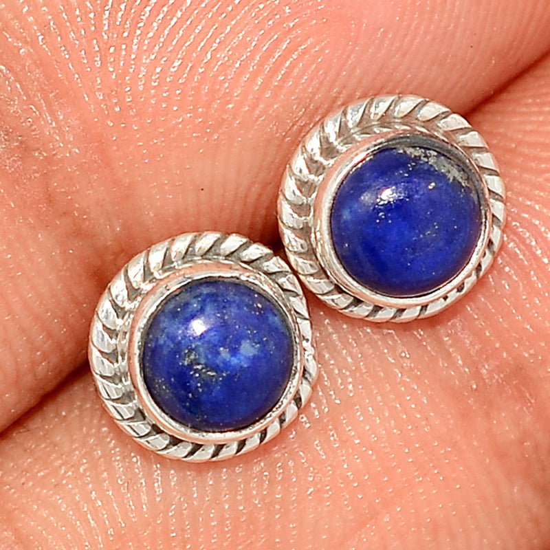 Small Filigree - Lapis Lazuli Studs - LPSS467