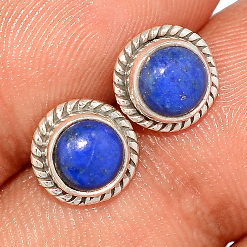 Small Filigree - Lapis Lazuli Studs - LPSS471