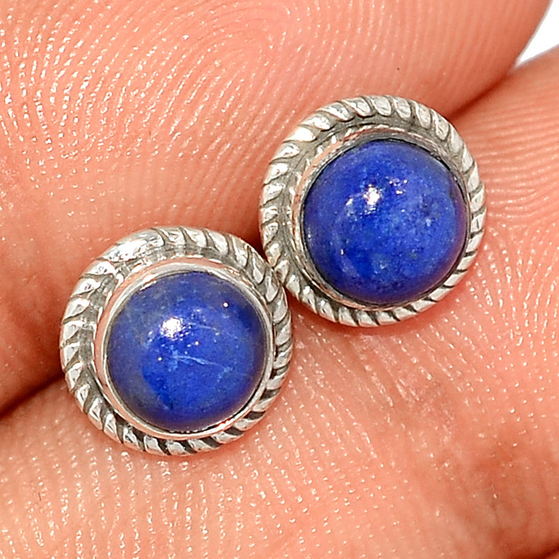 Small Filigree - Lapis Lazuli Studs - LPSS476