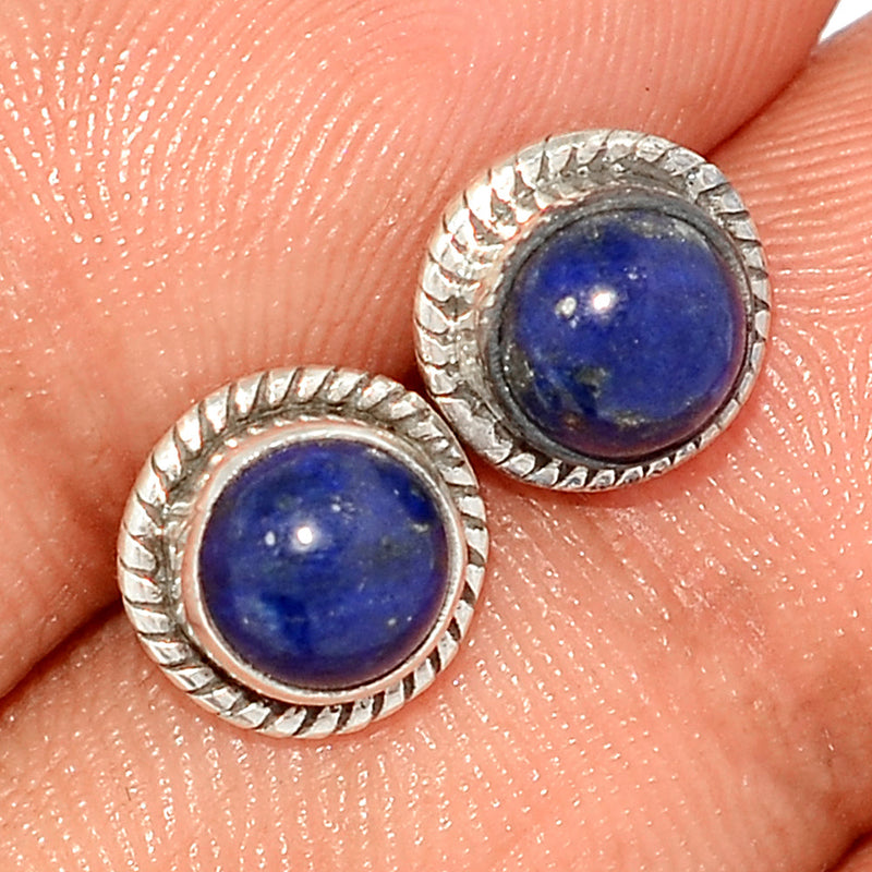 Small Filigree - Lapis Lazuli Studs - LPSS480