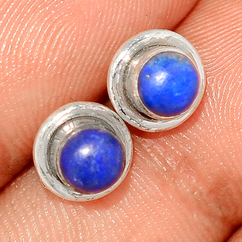 Small Filigree - Lapis Lazuli Studs - LPSS495