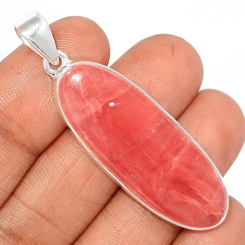 2.1" Rhodochrosite Jelly Pendants - RCJP335