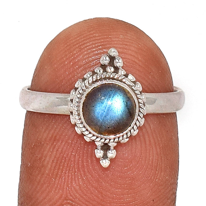 Small Filigree - Blue Fire Labradorite Ring - BFLR1097