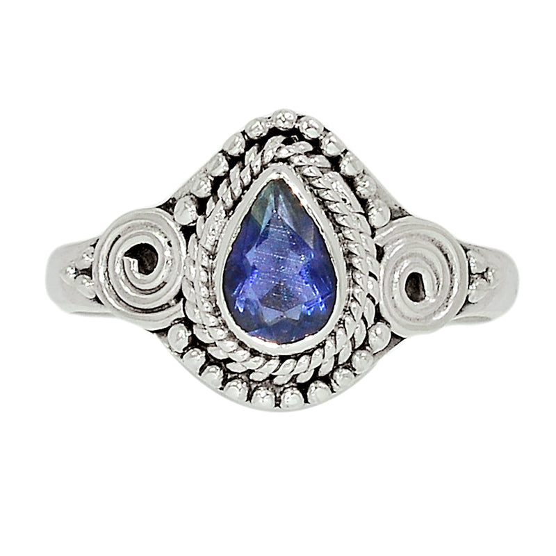 Small Filigree - Iolite Ring -  ILTR429