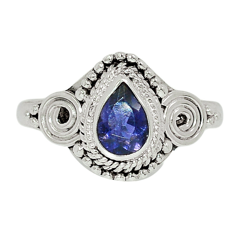 Small Filigree - Iolite Ring -  ILTR443